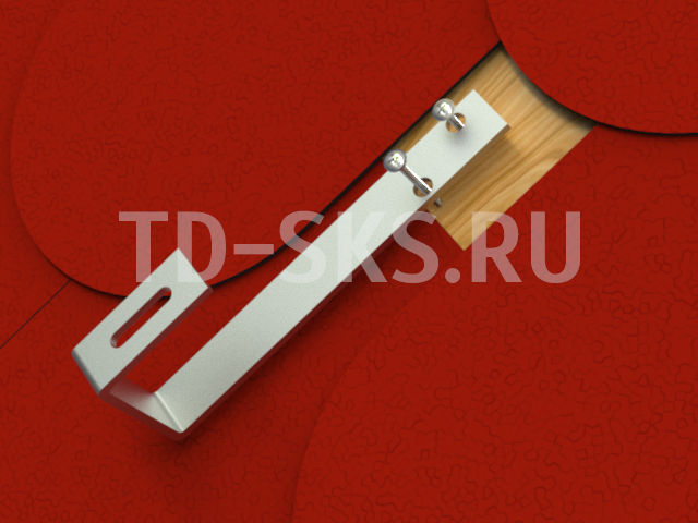 Кронштейн DAARTS для крепления солнечных панелей схема